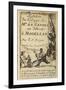 Journal of a Late Voyage of Mr De Gennes to the Straits of Magellan, 1695-1697, Title Page,-null-Framed Giclee Print