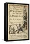 Journal of a Late Voyage of Mr De Gennes to the Straits of Magellan, 1695-1697, Title Page,-null-Framed Stretched Canvas