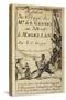 Journal of a Late Voyage of Mr De Gennes to the Straits of Magellan, 1695-1697, Title Page,-null-Stretched Canvas