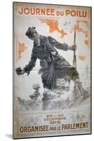 Journée Du Poilu 25 Et 26 Décembre 1915, French World War I Poster, 1915-Maurice Neumont-Mounted Giclee Print