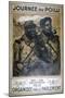 Journée Du Poilu 25 Et 26 Décembre 1915, French World War I Poster, 1915-Theophile Alexandre Steinlen-Mounted Giclee Print