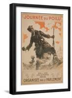 Journee du Poilu, c.1915-Maurice Neumont-Framed Art Print