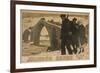 Journee Serbe. 25 Juin 1916-Pierre Mourgue-Framed Premium Giclee Print