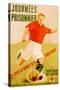 Journees Prisonnier - Red Cross Soccer-Pierre Fix-Masseau-Stretched Canvas