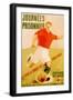 Journees Prisonnier - Red Cross Soccer-Pierre Fix-Masseau-Framed Art Print