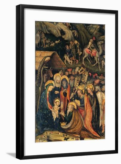 Journey and Adoration of Magi-null-Framed Giclee Print