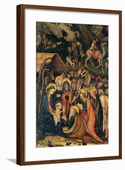 Journey and Adoration of Magi-null-Framed Giclee Print