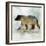 Journey Bear II-Ken Roko-Framed Art Print