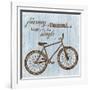 Journey Bike-Lauren Gibbons-Framed Art Print