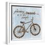 Journey Bike-Lauren Gibbons-Framed Art Print