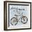 Journey Bike-Lauren Gibbons-Framed Art Print