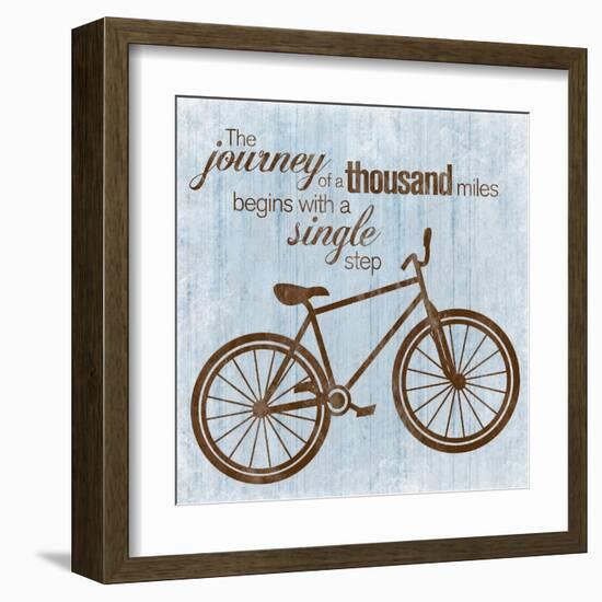 Journey Bike-Lauren Gibbons-Framed Art Print