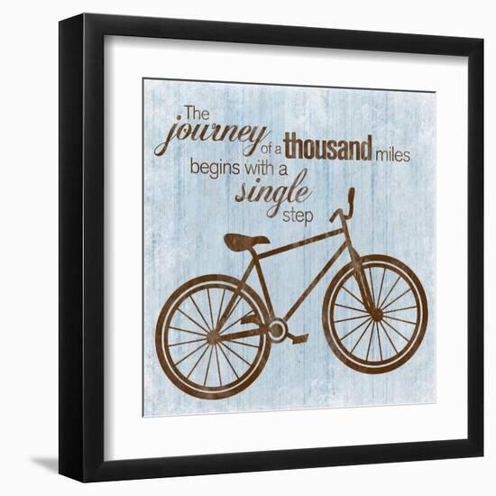 Journey Bike-Lauren Gibbons-Framed Art Print