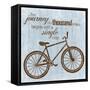 Journey Bike-Lauren Gibbons-Framed Stretched Canvas