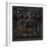 JOURNEY BY MOONLIGHT, 2015-PJ Crook-Framed Giclee Print