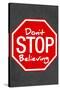Journey Don't Stop Believing Music Poster Print-null-Stretched Canvas