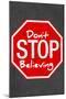 Journey Don't Stop Believing Music-null-Mounted Poster