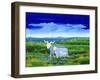 Journey in the Blue-Magdolna Ban-Framed Giclee Print