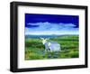 Journey in the Blue-Magdolna Ban-Framed Giclee Print