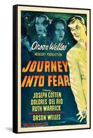JOURNEY INTO FEAR, Joseph Cotten, Dolores del Rio, Ruth Warrick, Orson Welles, 1943-null-Framed Stretched Canvas