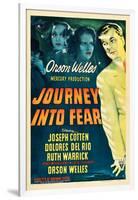 JOURNEY INTO FEAR, Joseph Cotten, Dolores del Rio, Ruth Warrick, Orson Welles, 1943-null-Framed Art Print