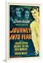 JOURNEY INTO FEAR, Joseph Cotten, Dolores del Rio, Ruth Warrick, Orson Welles, 1943-null-Framed Art Print