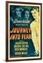 JOURNEY INTO FEAR, Joseph Cotten, Dolores del Rio, Ruth Warrick, Orson Welles, 1943-null-Framed Art Print