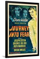 JOURNEY INTO FEAR, Joseph Cotten, Dolores del Rio, Ruth Warrick, Orson Welles, 1943-null-Framed Art Print