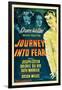 JOURNEY INTO FEAR, Joseph Cotten, Dolores del Rio, Ruth Warrick, Orson Welles, 1943-null-Framed Art Print