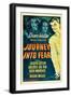 JOURNEY INTO FEAR, Joseph Cotten, Dolores del Rio, Ruth Warrick, Orson Welles, 1943-null-Framed Art Print