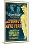 JOURNEY INTO FEAR, Joseph Cotten, Dolores del Rio, Ruth Warrick, Orson Welles, 1943-null-Mounted Art Print