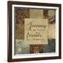 Journey Is Best Measured-Artique Studio-Framed Art Print