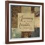 Journey Is Best Measured-Artique Studio-Framed Art Print