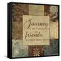 Journey Is Best Measured-Artique Studio-Framed Stretched Canvas