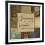 Journey Is Best Measured-Artique Studio-Framed Art Print