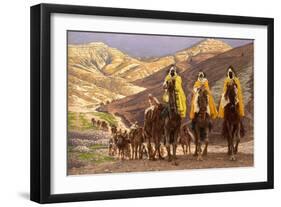 Journey of the Magi, C.1894-James Jacques Joseph Tissot-Framed Giclee Print