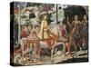 Journey of the Magi-Benozzo Gozzoli-Stretched Canvas