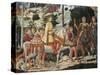 Journey of the Magi-Benozzo Gozzoli-Stretched Canvas