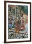 Journey of the Magi-Benozzo Gozzoli-Framed Art Print