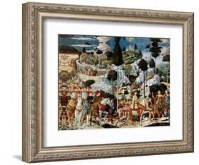 Journey of the Magi-Benozzo Gozzoli-Framed Art Print