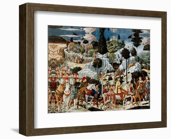 Journey of the Magi-Benozzo Gozzoli-Framed Art Print