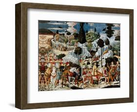 Journey of the Magi-Benozzo Gozzoli-Framed Art Print