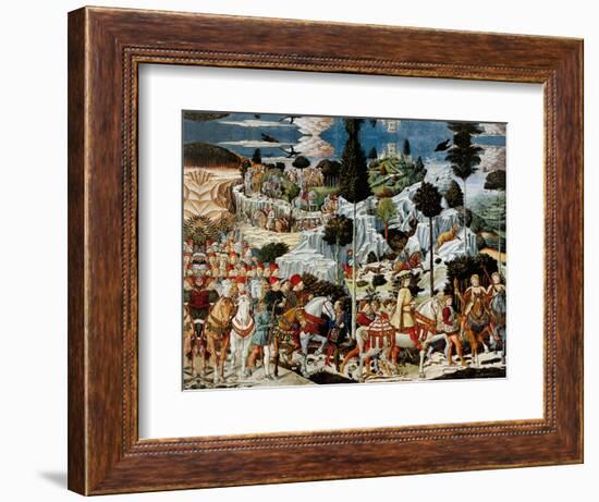 Journey of the Magi-Benozzo Gozzoli-Framed Art Print