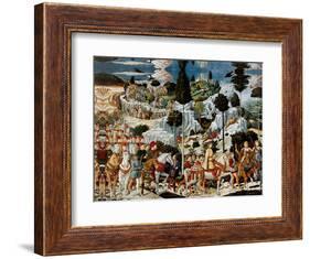 Journey of the Magi-Benozzo Gozzoli-Framed Art Print