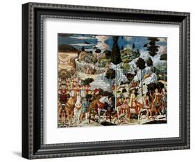 Journey of the Magi-Benozzo Gozzoli-Framed Art Print