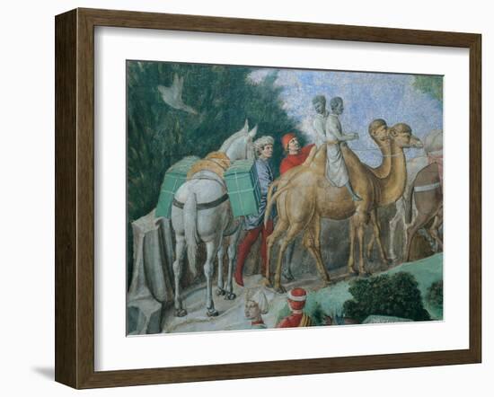 Journey of the Magi-Benozzo Gozzoli-Framed Art Print