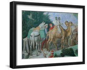 Journey of the Magi-Benozzo Gozzoli-Framed Art Print