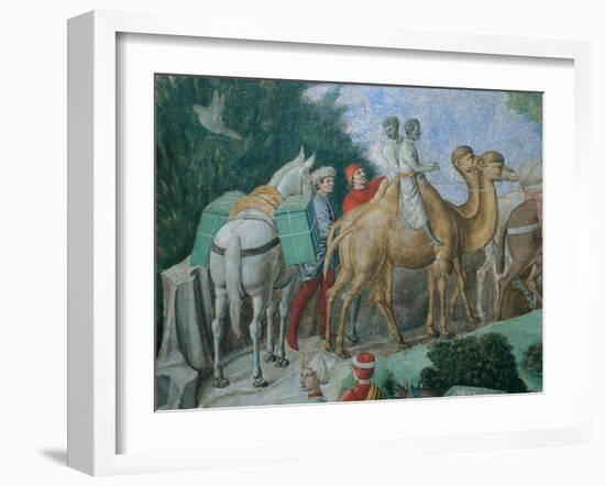 Journey of the Magi-Benozzo Gozzoli-Framed Art Print