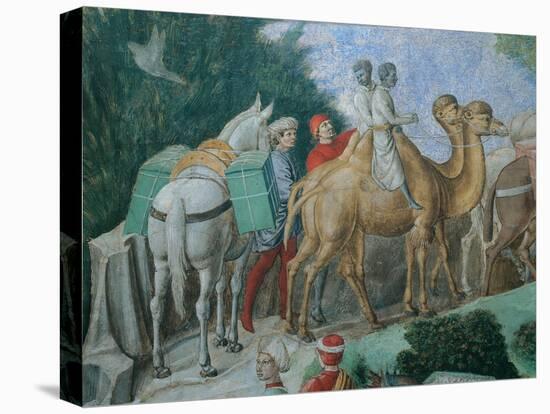 Journey of the Magi-Benozzo Gozzoli-Stretched Canvas