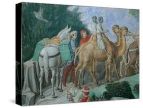 Journey of the Magi-Benozzo Gozzoli-Stretched Canvas